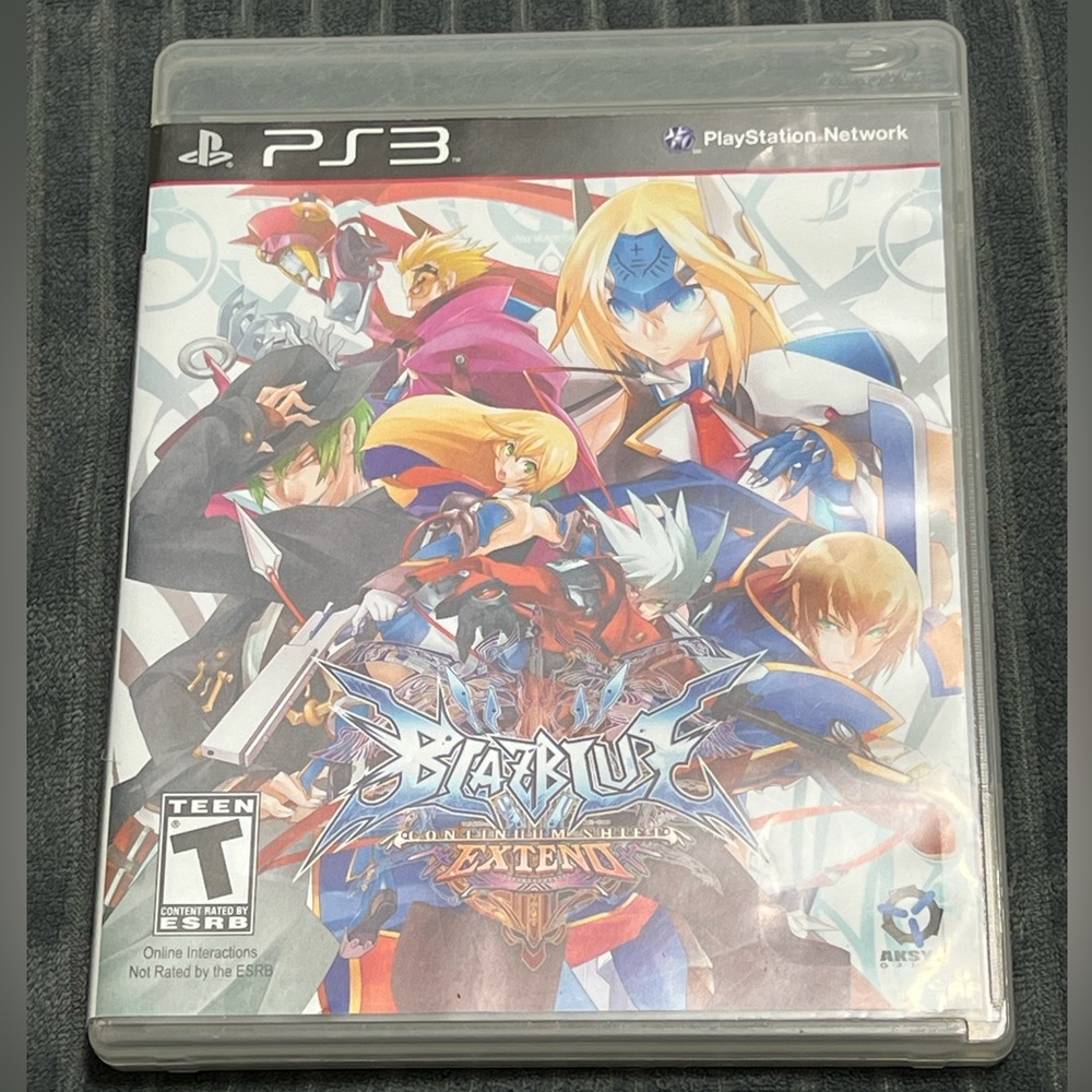 BlazBlue: Continuum Shift Extend (Sony PlayStation 3, 2012) ps3